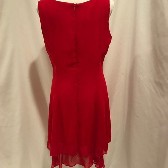 Mevisto red dress.  size 10 - Picture 7 of 7